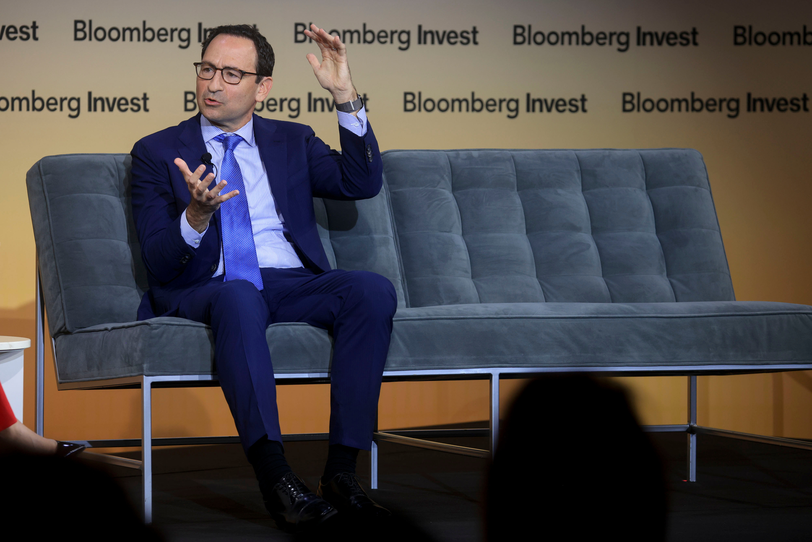 Jonathan Gray speaking at Bloomberg Invest.